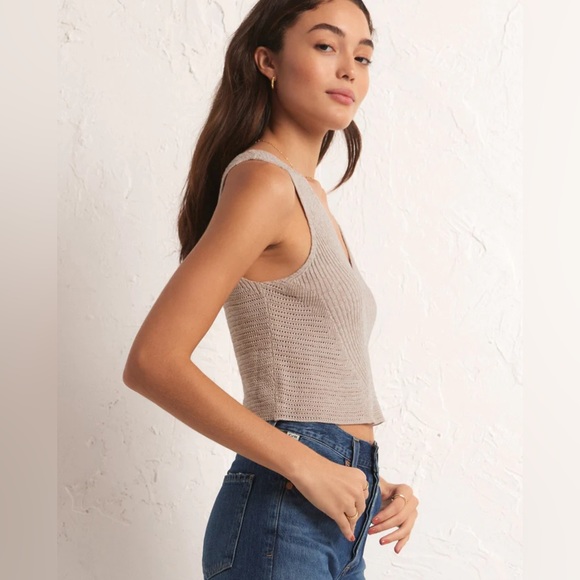 Z Supply Santorini Sweater Tank New - Picture 3 of 5